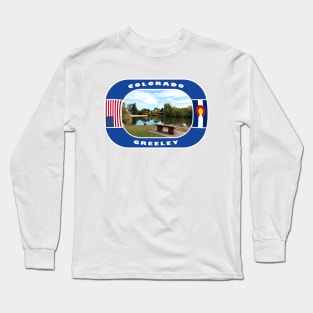 Colorado, Greeley City, USA Long Sleeve T-Shirt